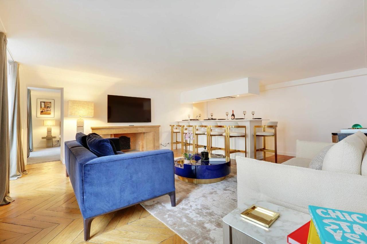 Elegant Apartment - 2Bd-6P - Avenue Montaigne Paris Exterior foto